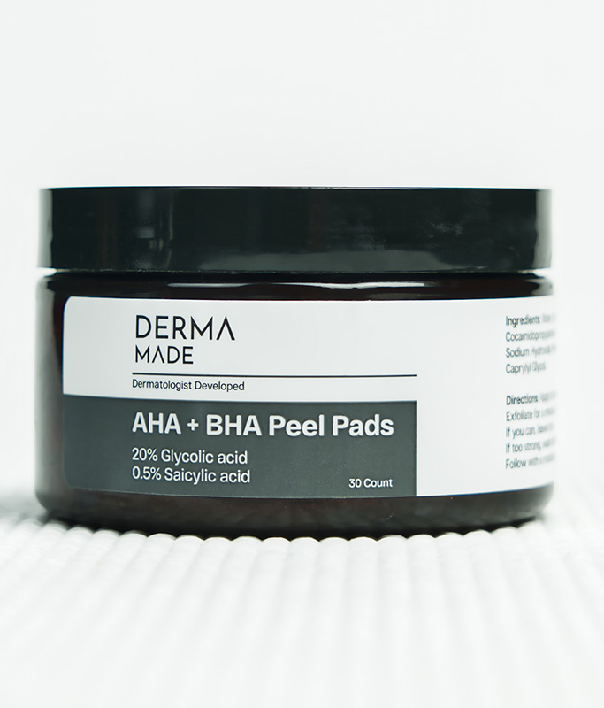 AHA + BHA peel pads - Derma Made