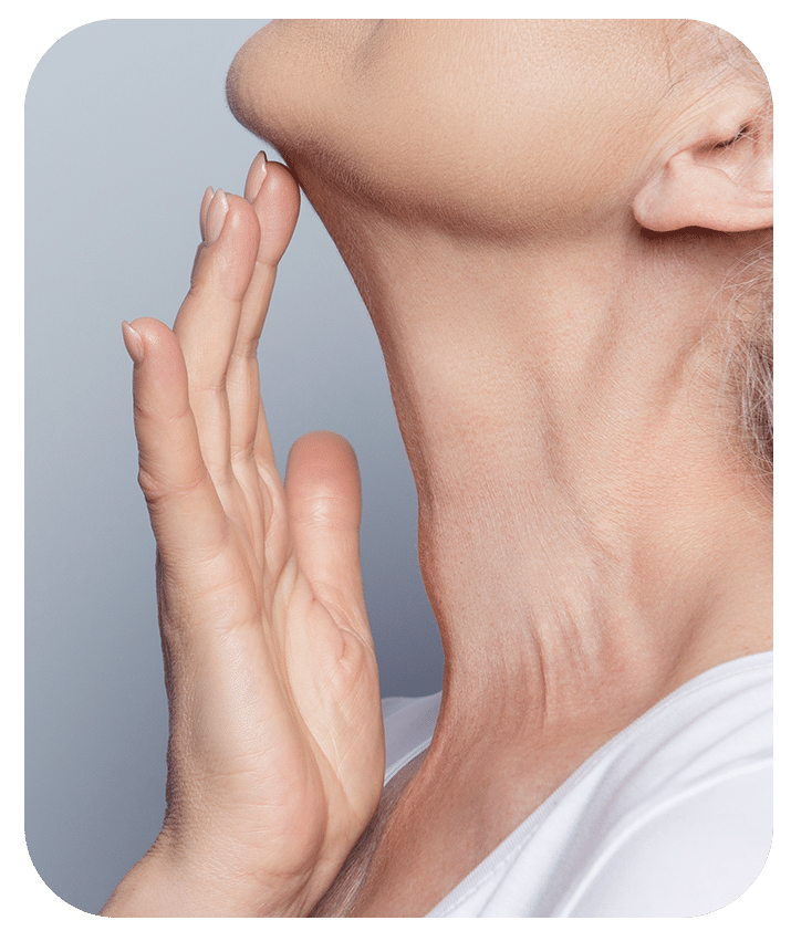 Designed to address Neck Wrinkles