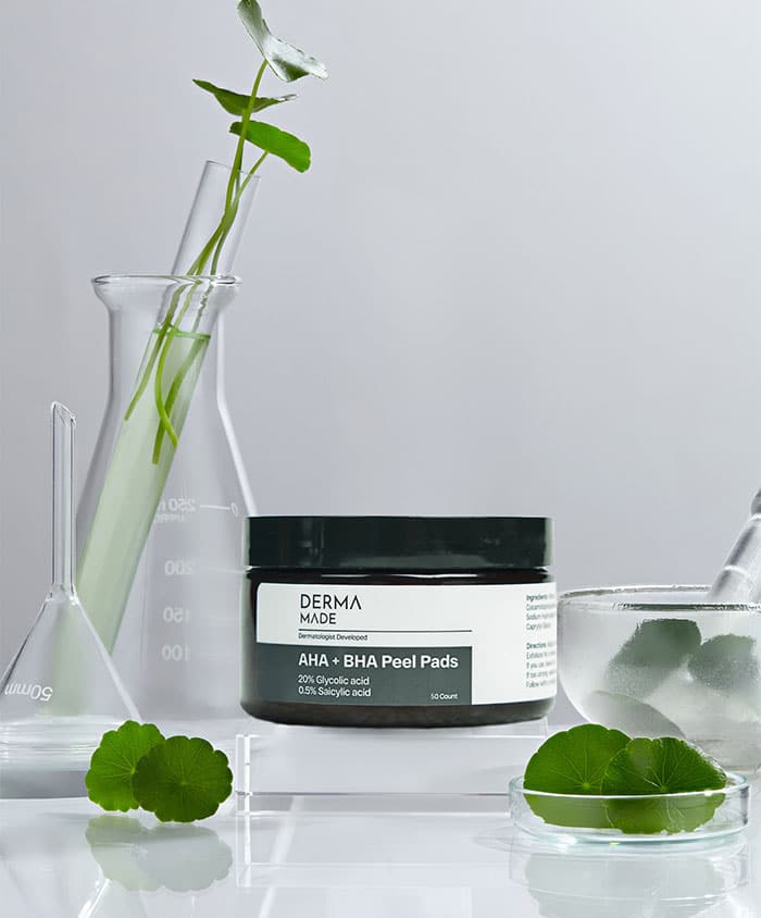 Product image placed in a table