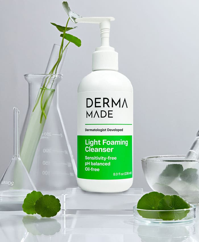 Product image placed in a table