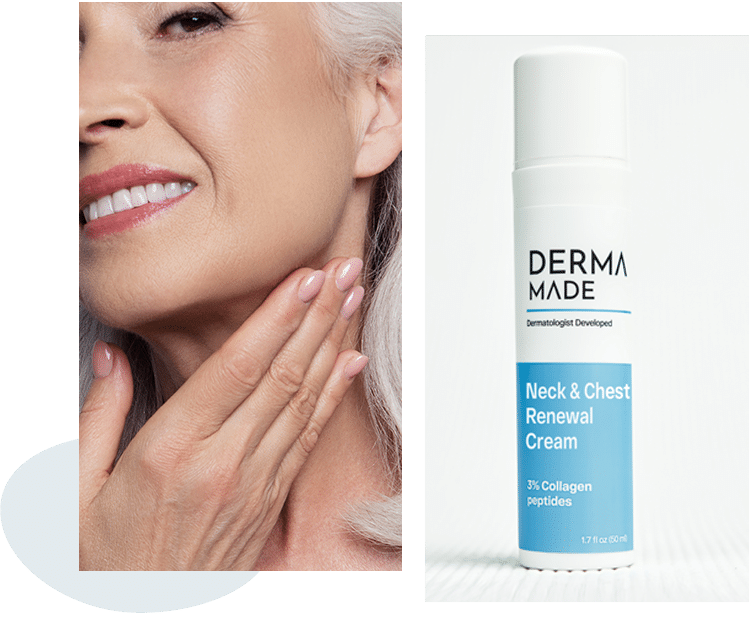 Women appling product and the product image attached