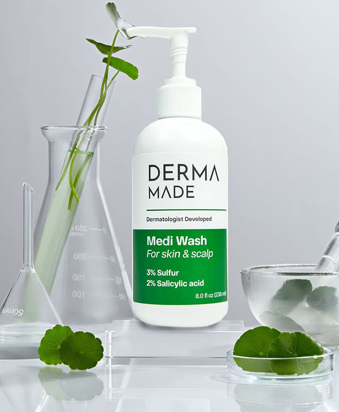 Product image placed in a table