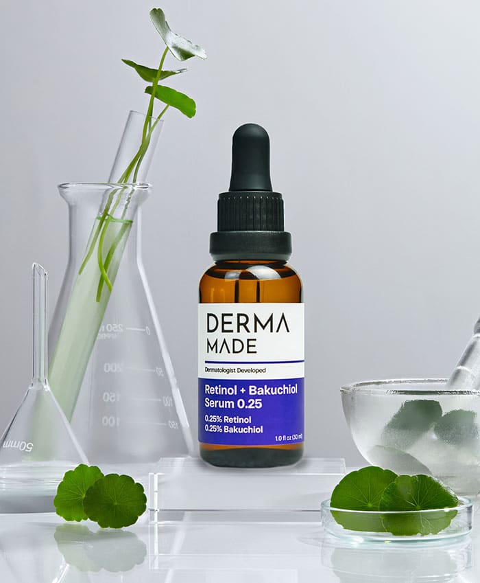 Product image placed in a table