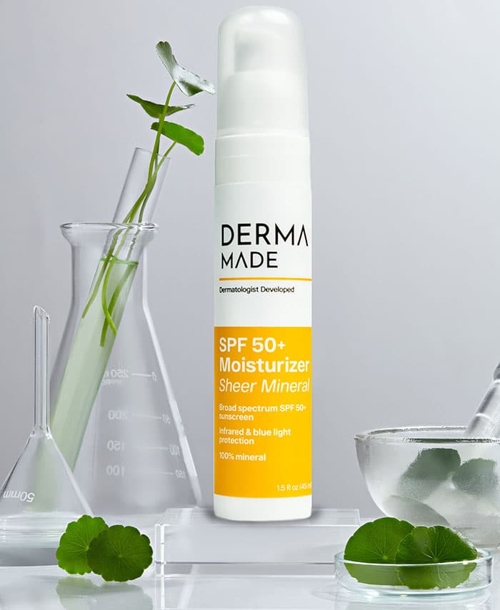 Product image placed in a table